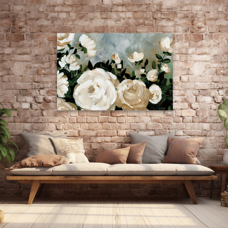 Fleurs florales - Moody Garden, H 40 po x l 60 po