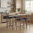 Liya 4-Piece Upholstered Counter Stool Set-123631237