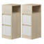 Arcolia 25cm W Manufactured Wood Bedside Table-1405187557