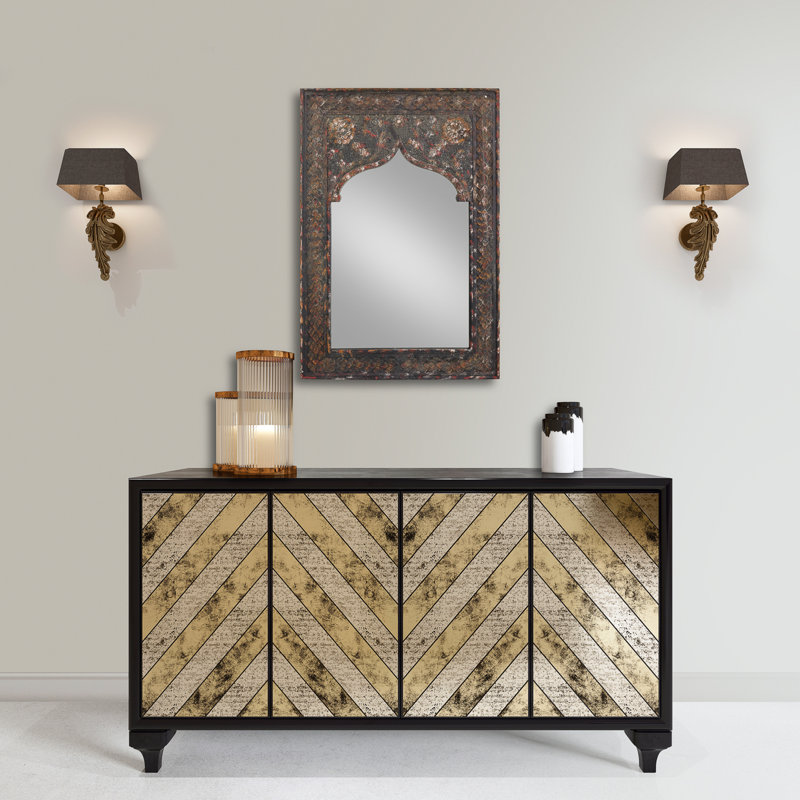 Arbe Wood Flat Wall Mirror
