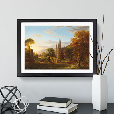 The Return by Thomas Cole - Framed Print