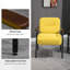 Fauteuil rembourré en velours