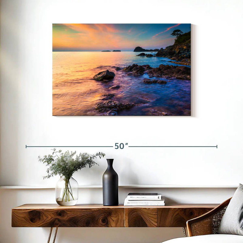 Gillard Tekirova Village, paysage marin, H 24 po x l 36 po