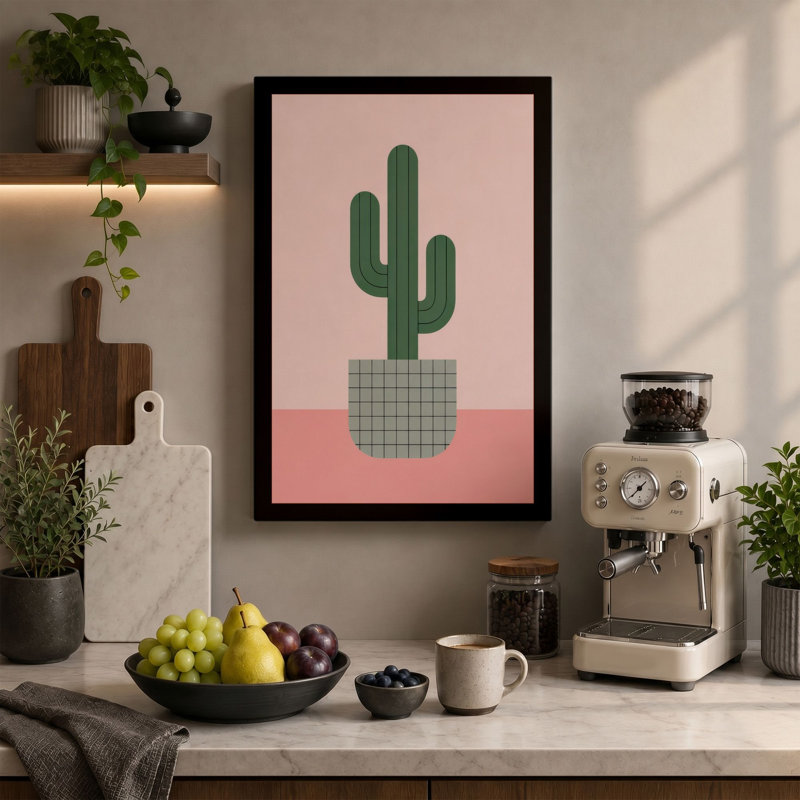Print, 24x16 - 61.0 x 40.6 cm, Teal Border