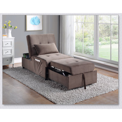 Banc de rangement avec plateau coulissant Modern