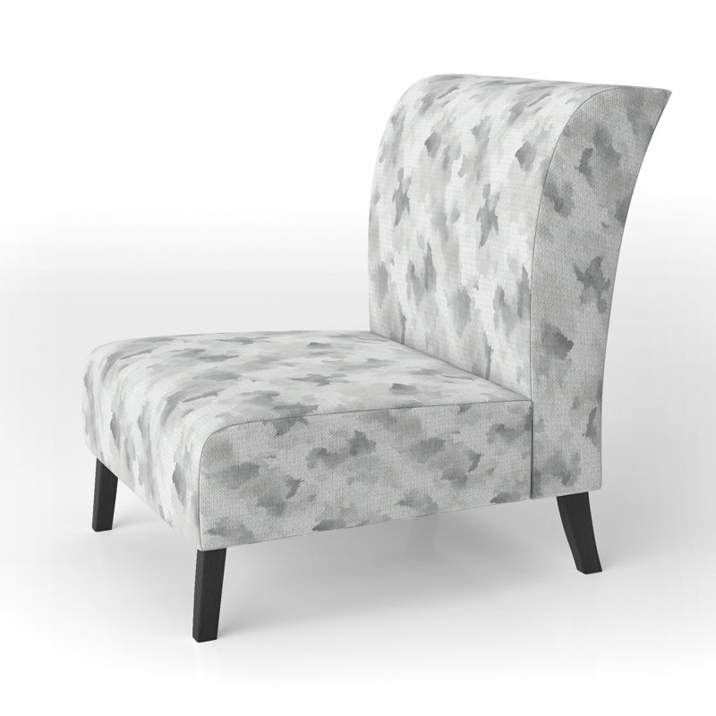 Fauteuil de chambre Modern Modern - Fauteuil de chambre gris brouillard chaud, Pantoufle sans accoudoirs