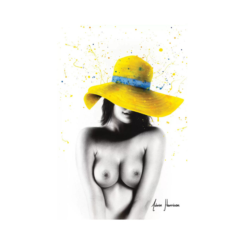Her Summer Time by Ashvin Harrison - Wrapped Canvas Print, 20.32 cm H x 30.48 cm W