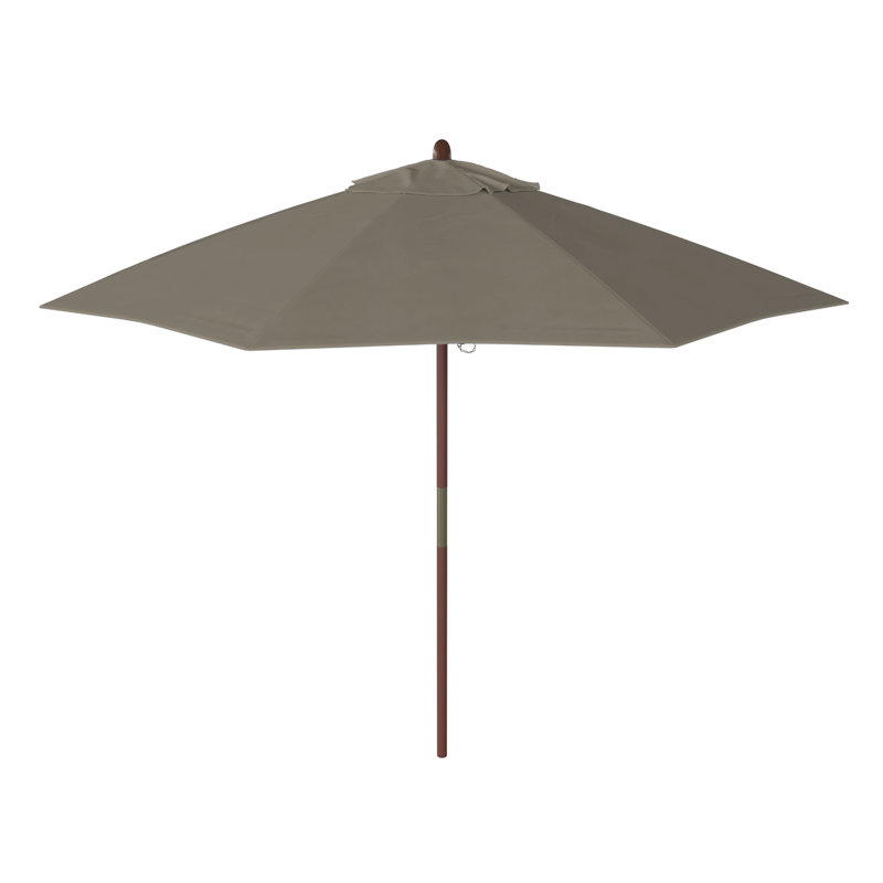 Parasol de marché 9 pi Naudia, Taupe - Pacifica