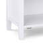 Table de chevet transitionnelle en bois Warm Shaker-2091852493