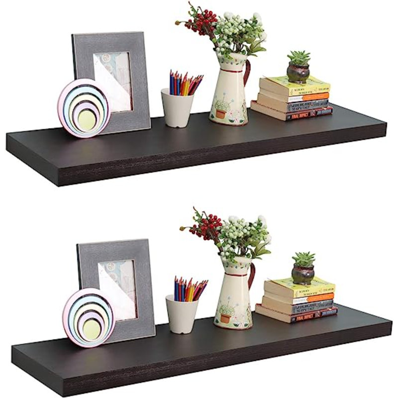 2 tablettes flottantes