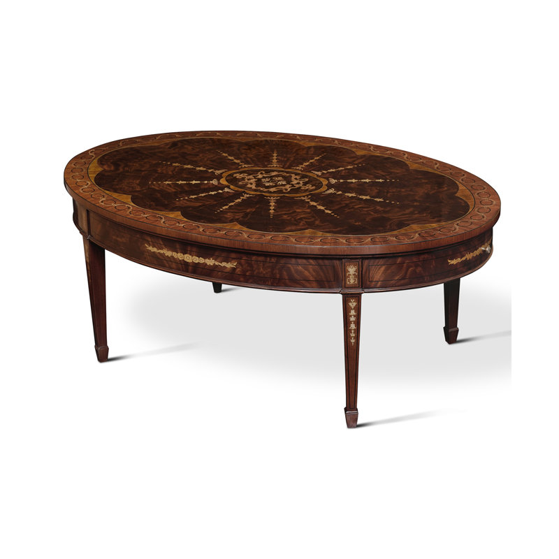Baton Solid Wood Cocktail Table