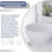 Solid Surface Soaking Tub - 52.7" Freestanding Bathtub