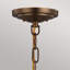 Taylor 2 - Light LED Dome Pendant-16292015