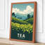 Tea Plantation Landscape Modern - Wrapped Canvas-1547502572-1547502581