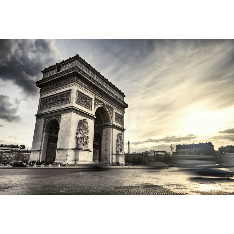 Arch of Triumph in Paris, France par Ivanbastien - photographie sur toile tendue, L 36 po x H 24 po