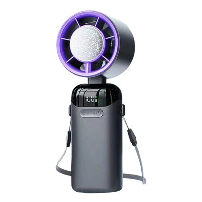 Kbndieu UltraHigh-Speed Thermoelectric Cool Off Handheld Mini Fan