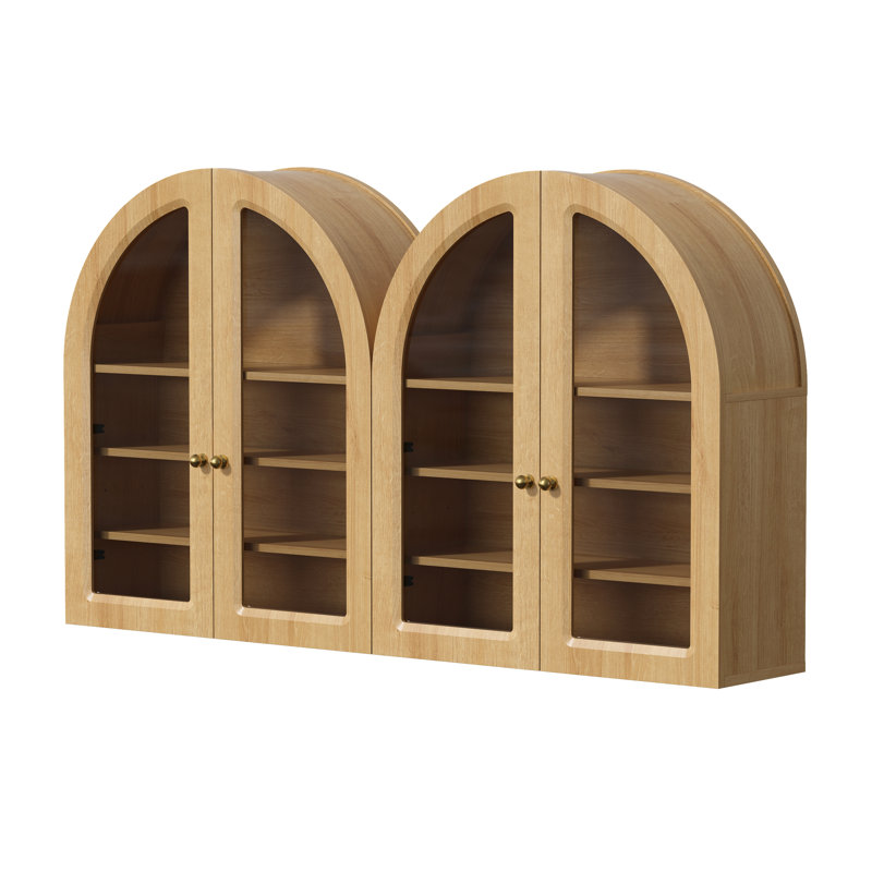 Armoire murale de salle de bain Arch, Naturel
