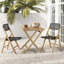 Chaise d'appoint de patio Amary