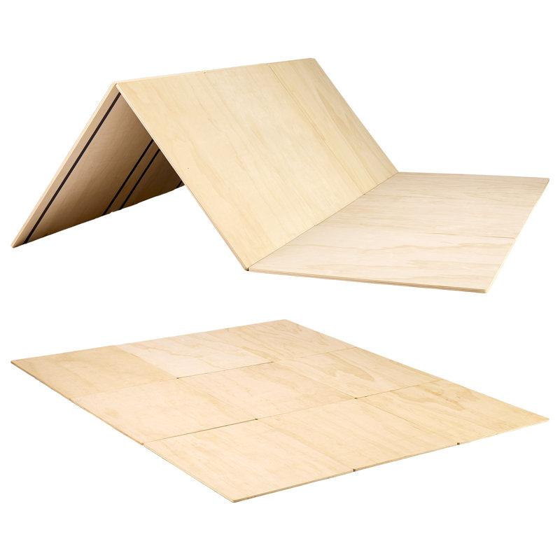 Bunkie Board, Cal King 69.7 x 81.9 in, Foldable Bed Board Under Mattress with Nylon Webbing, Plywood, Rounded Edges, Anti-Sag Design for Metal Frames, Sleeper Sofas, Platform and Bunk Beds