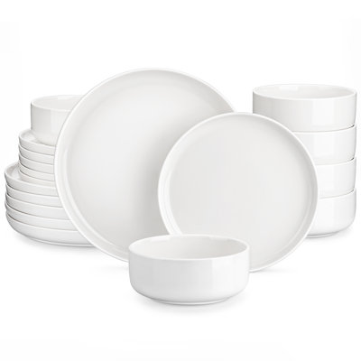 MALACASA  Dinnerware - Set of 18
