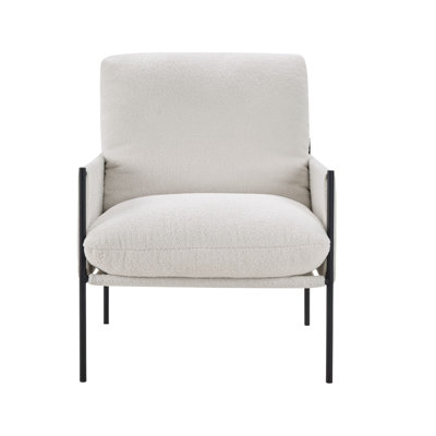 Modern Accent Wrenshall, Comfy Wrenshall With Removable Cushion