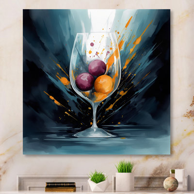 Verre de cognac Glam III - impression