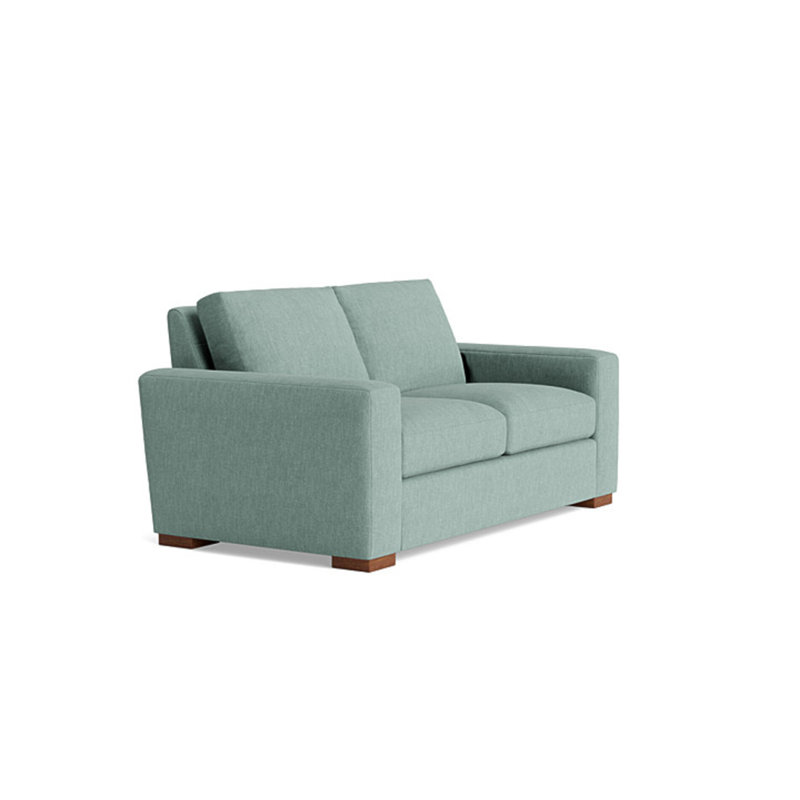 Couch Potato Loveseat (70"), Performance Weave - Spa