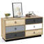 Commode double 6 tiroirs Kalmar