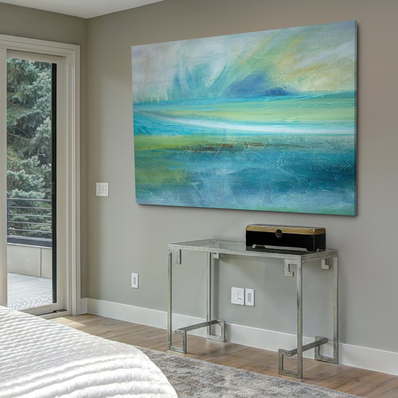 " Sunrise Splash ", 30" H x 40" W x 1.5" D