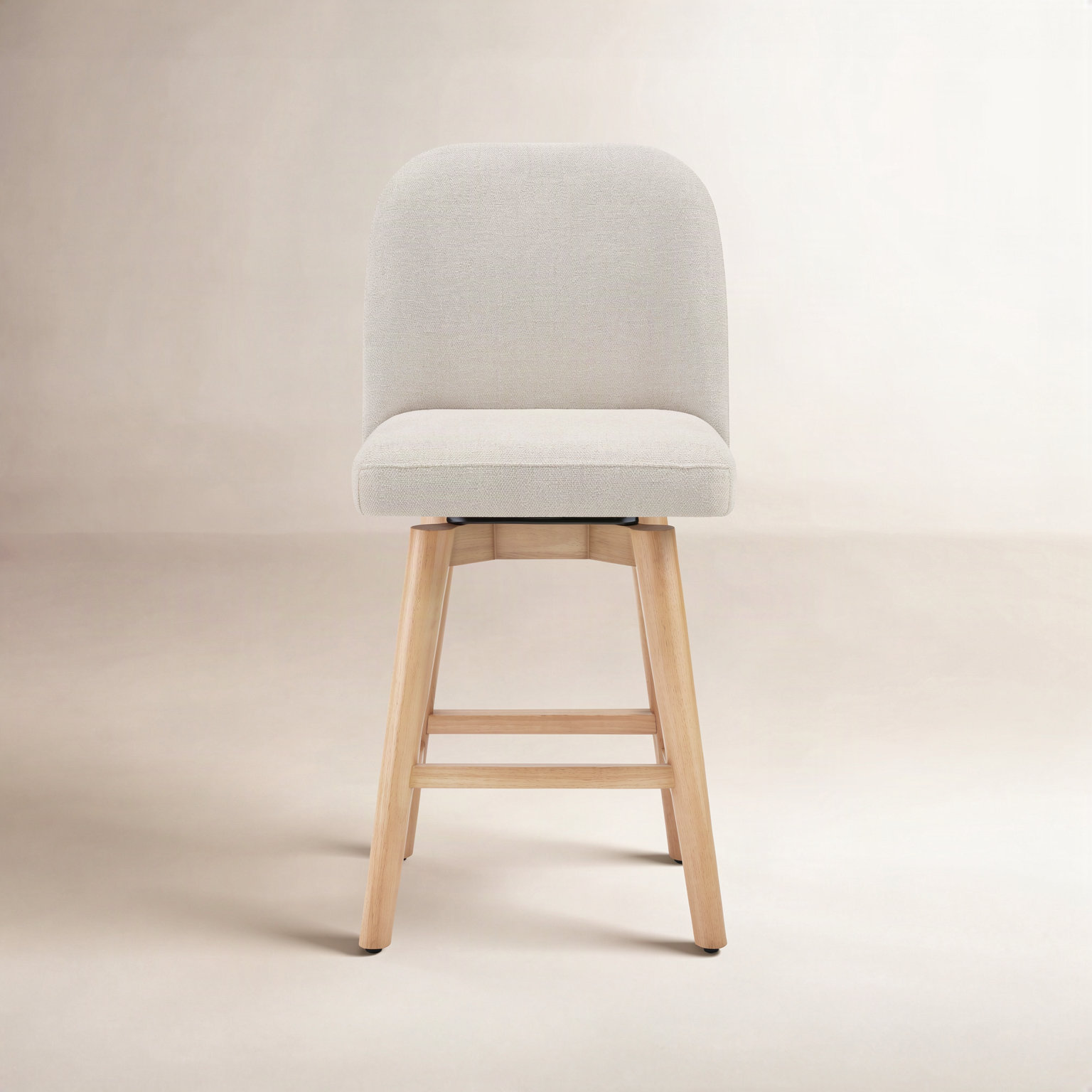 Becki Owens for Joss & Main " Bar Stool, Cream/Polyester
