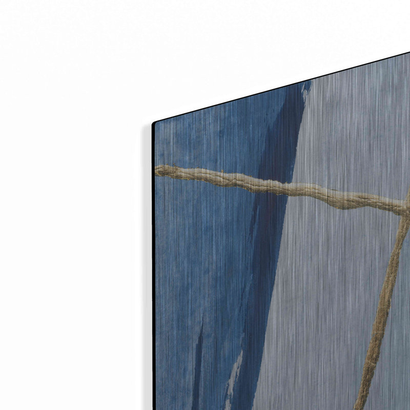 Brayden Studio 'Geometrics III' by Chris Paschke, Metal Wall Art, 36" H x 36" W