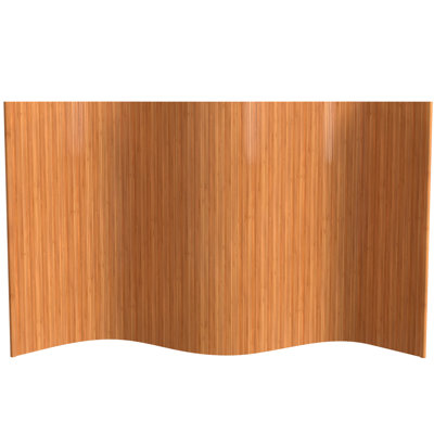 Siena Rolling Bamboo Room Divider