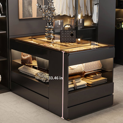 Jewelry Display Cabinet Drawer Storage Cabinet