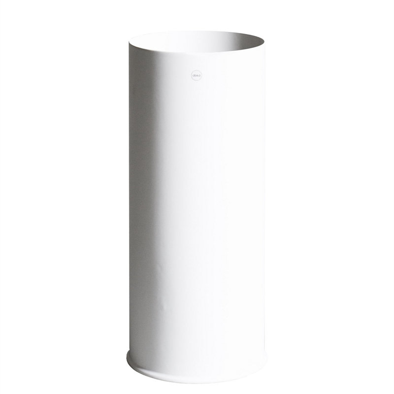Earthenware Table Vase, White
