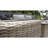 4-Person Wicker Sofa Seating Group With Plush Cushions