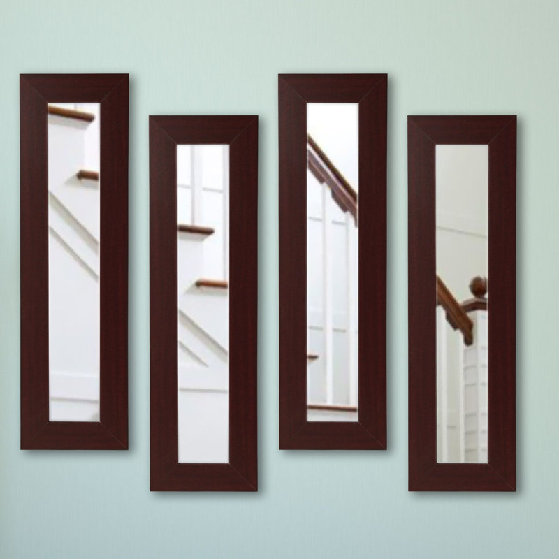 Miroir pleine grandeur moderne et contemporain Billie-Rae, H 29,5 po x l 11,5 po