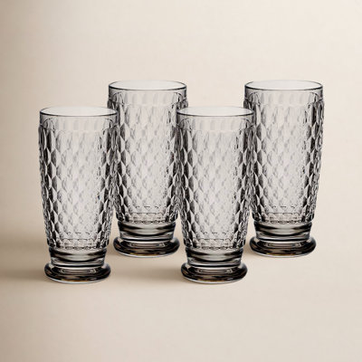 Villeroy & Boch Boston Colored Highball 13.5 oz, Smoke