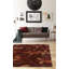Fugen Floral Handmade Tufted Red/Brown Area Rug-24824444