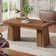Wolbach 55 Inches Executive Desk with Double Trapezoid Base