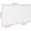 Wyanet Solid Wood Dog House Door-215285600-215285603