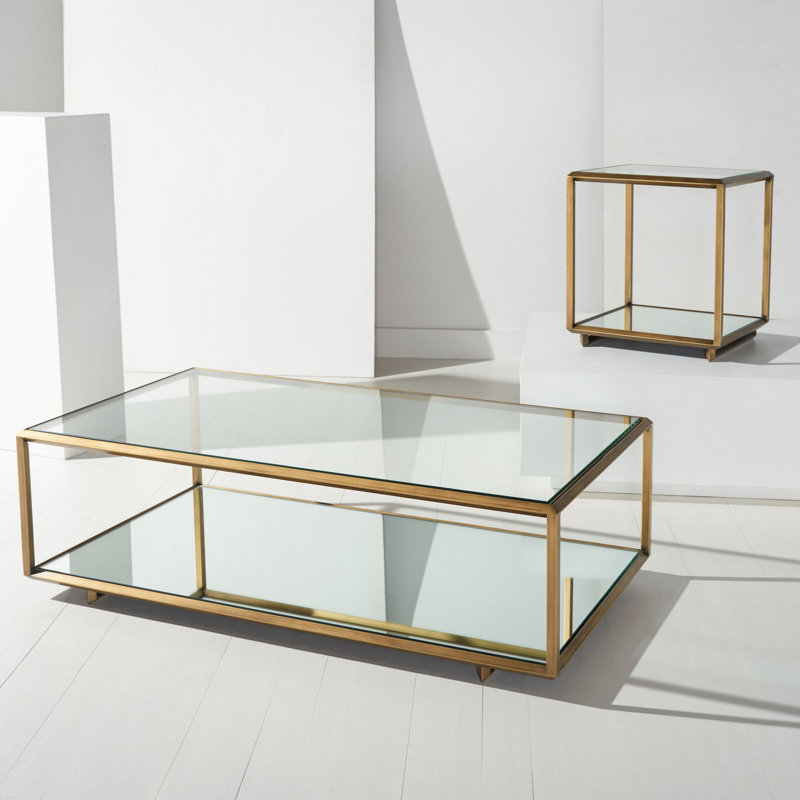 Florabella Glass Coffee Table