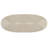 Maple Oval Metal Base Dining Table