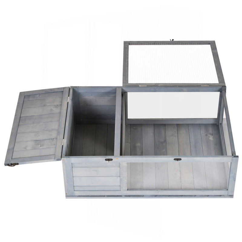 Cage de reptile en bois pour tortues en bois