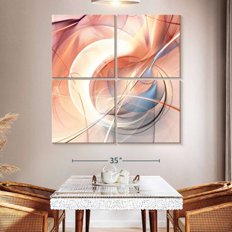 New Abstract, 50" H x 50" W