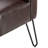 Euclid Faux Leather Chair With Metal Base-1978972597