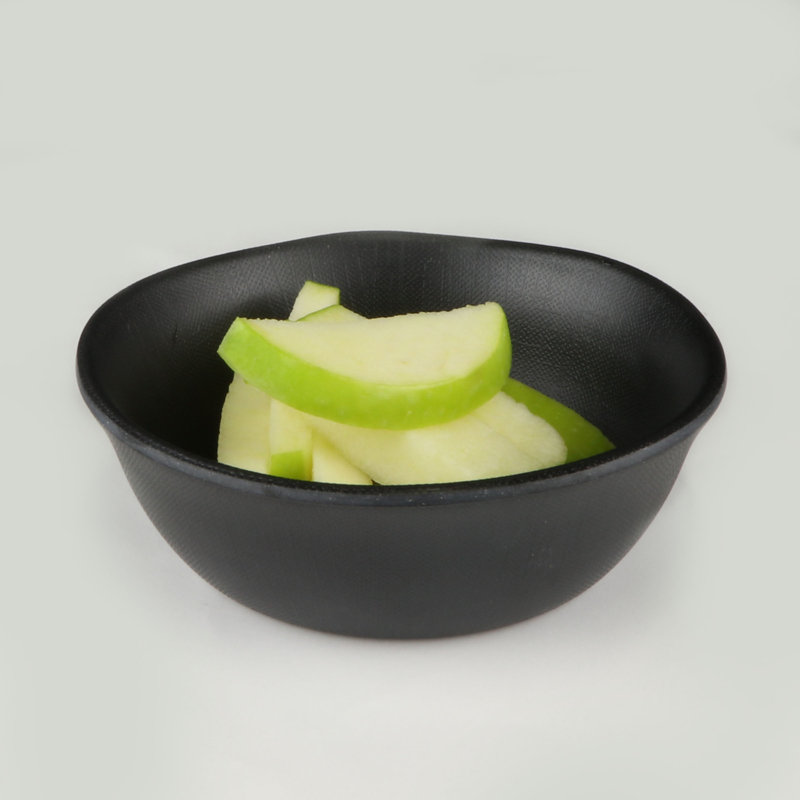 8 oz. Melamine Dining Bowl, Black