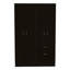 Armoire Alpes, chambre, noir / blanc