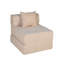 Canapé à compression, canapé-lit à plancher convertible à structure fixe, canapé modulaire monoplace sans os, tissu chenille-1418783660