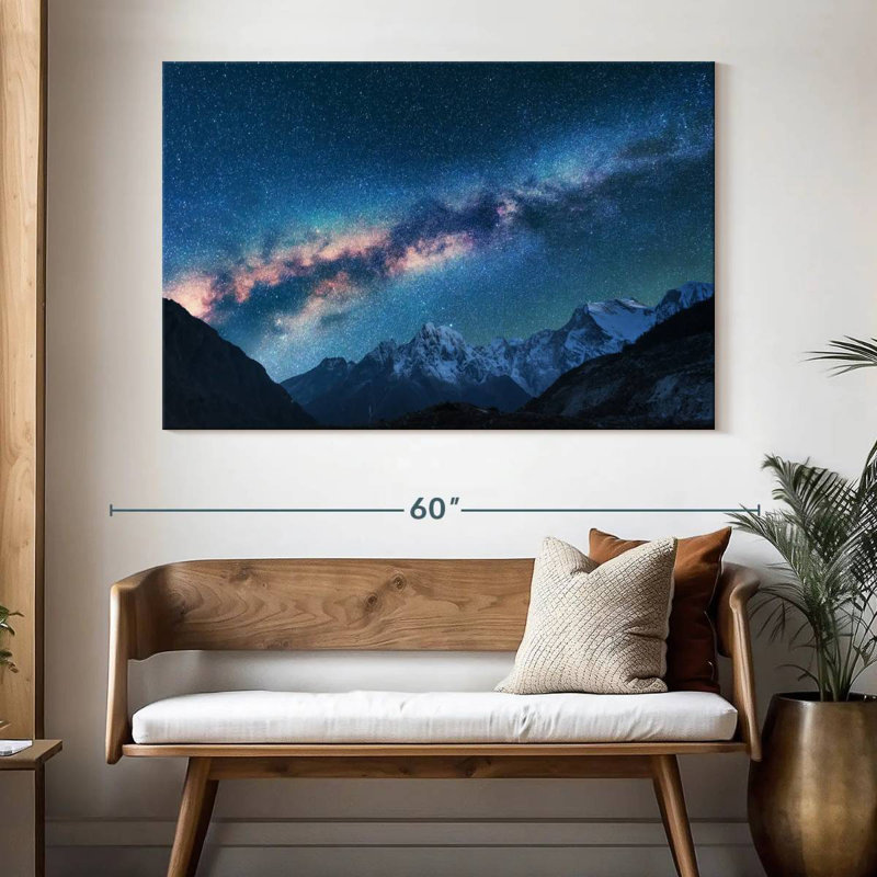 Oberle Night Sky Background, 34" H x 51" W