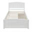 Lit plateforme simple avec deux tiroirs-1184496547